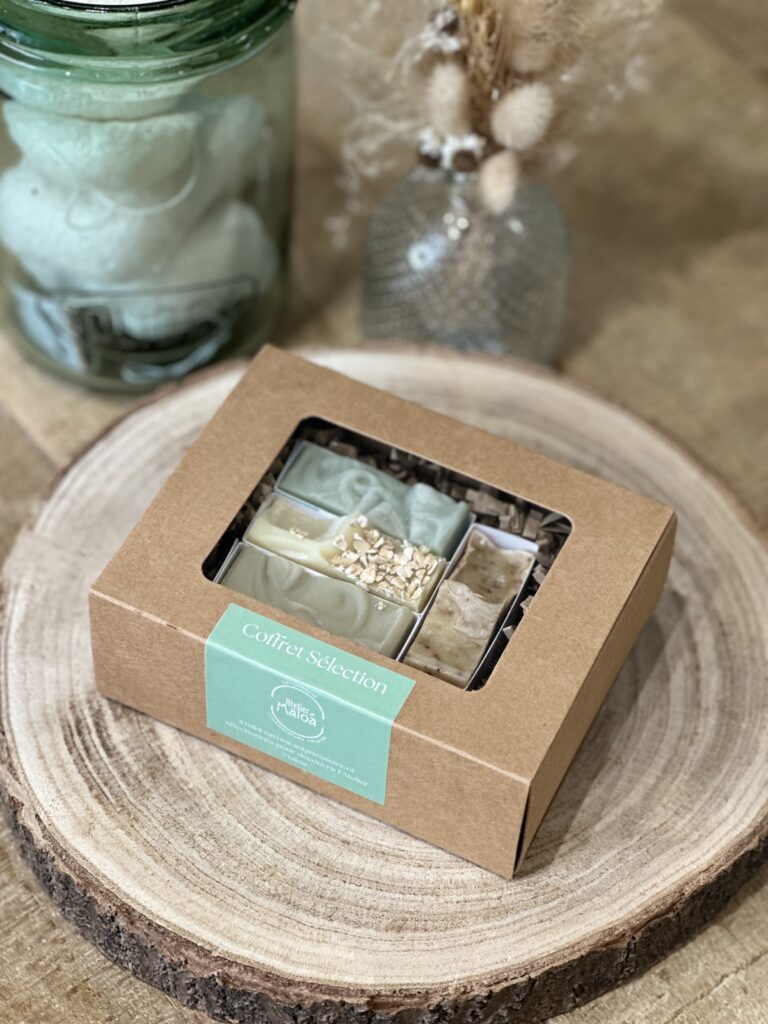 Coffret sélection Atelier Maloa - 4 mini savons artisanaux