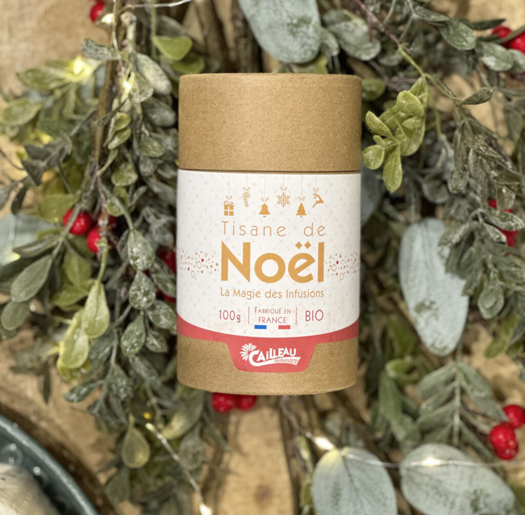 Tisane de Noël Atelier Maloa en vrac - mélange festif cannelle et épices