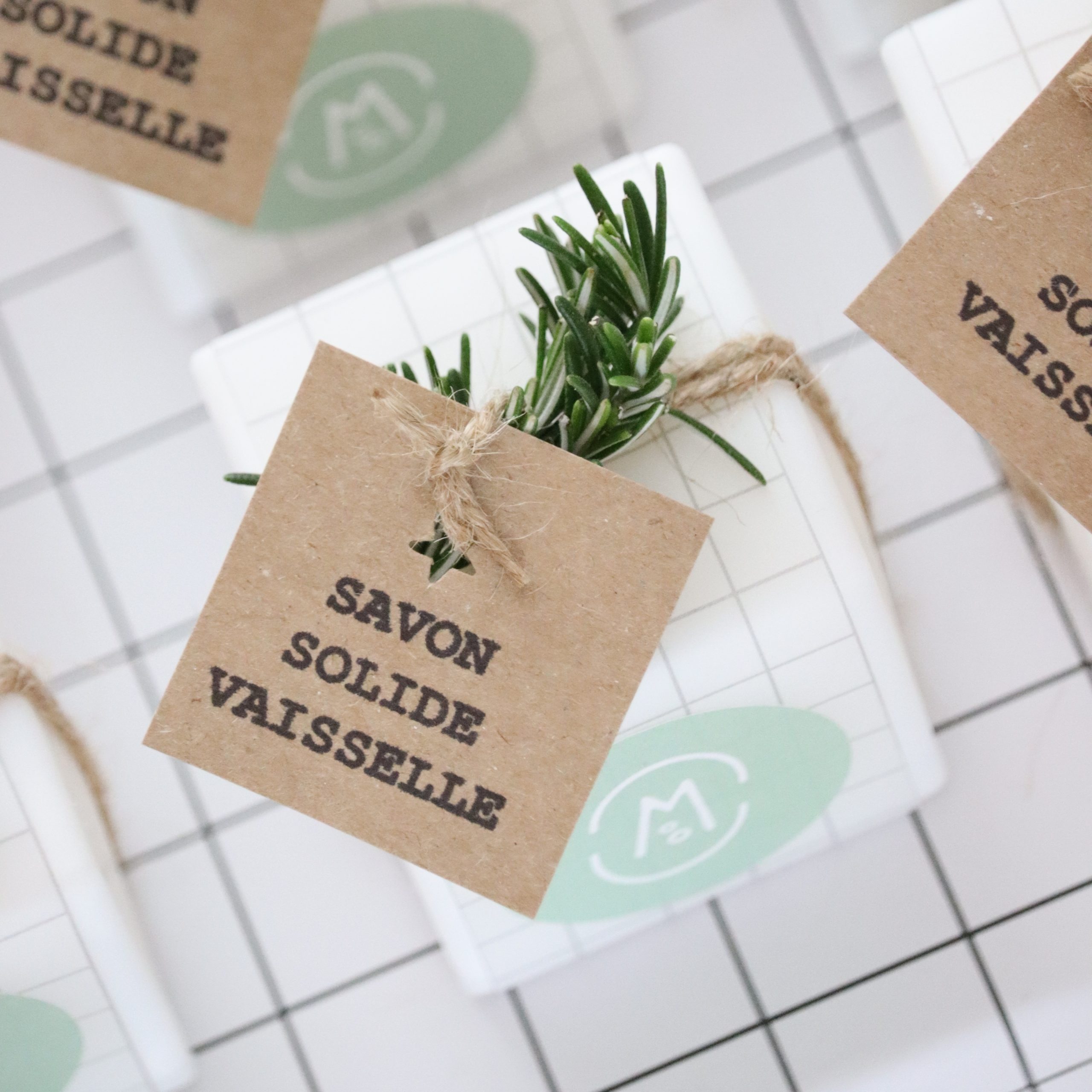 Produit ménager naturel Atelier Maloa - savon vaisselle et pâte nettoyante