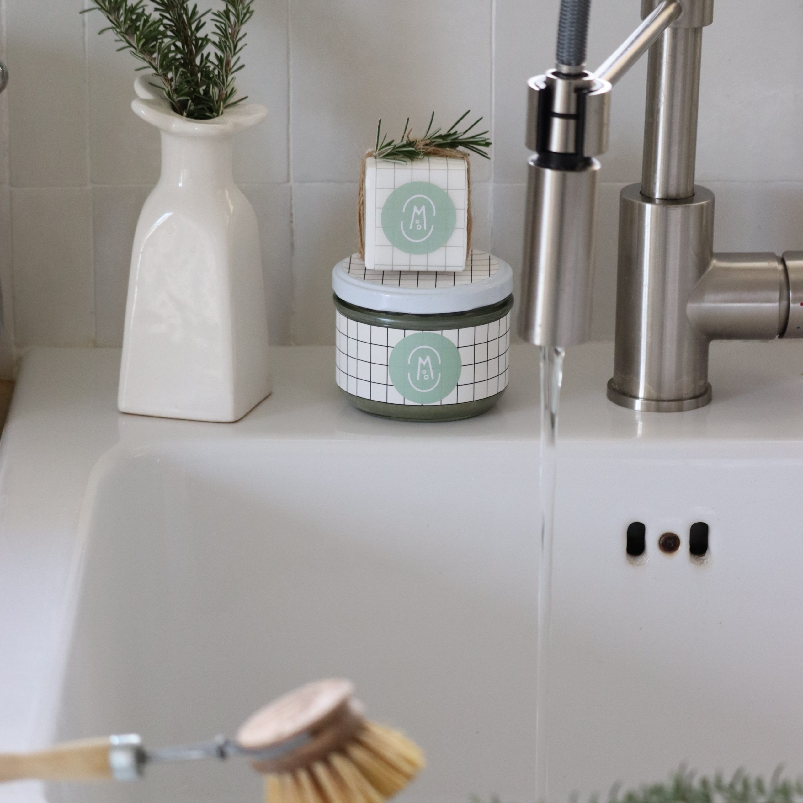Pâte L'Essentielle et savon ménager Atelier Maloa - produits d'entretien naturels